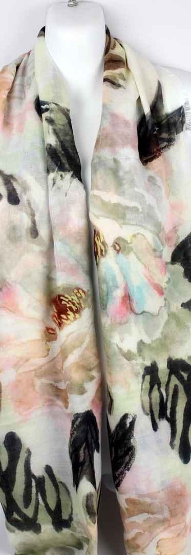 Alice & Lily printed scarf magnolia Style: SC/4350/Ltd. Ed. image 0